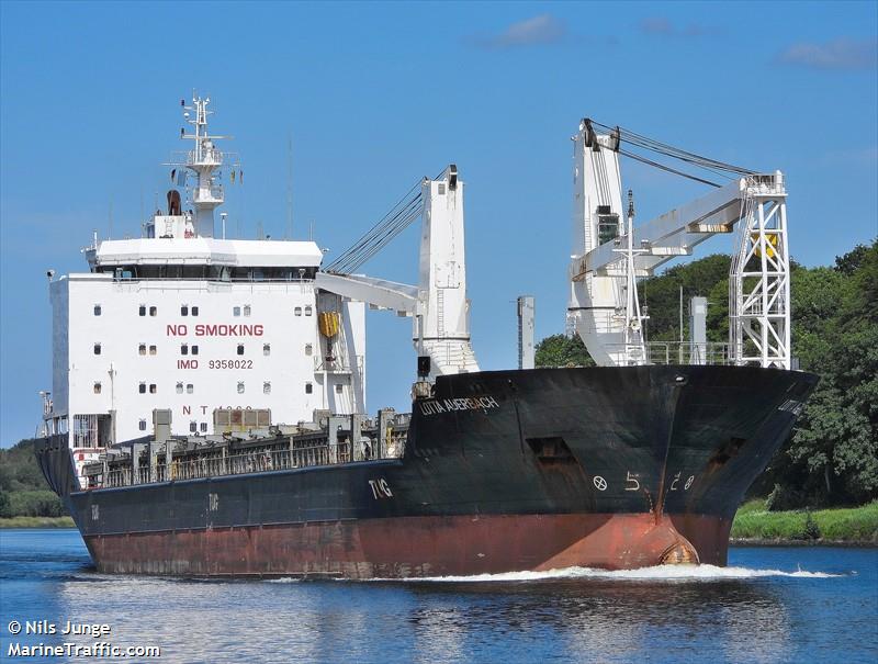 lotta auerbach (General Cargo Ship) - IMO 9358022, MMSI 636092893, Call Sign D5SO2 under the flag of Liberia