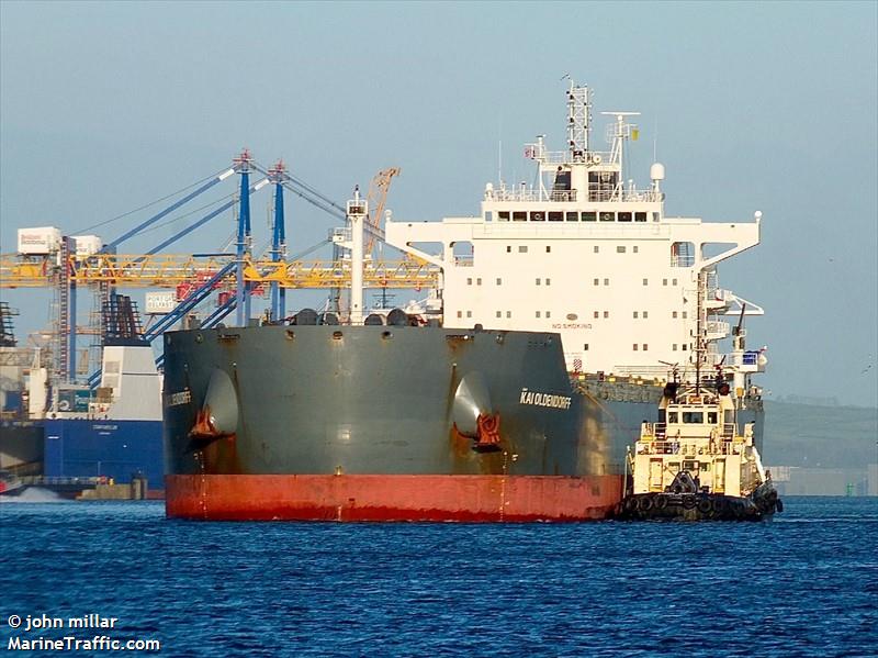 kai oldendorff (Bulk Carrier) - IMO 9834375, MMSI 636092901, Call Sign D5TC2 under the flag of Liberia