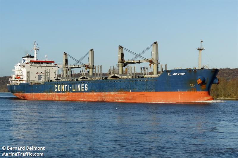 cl antwerp (Bulk Carrier) - IMO 9474204, MMSI 205680000, Call Sign ONIJ under the flag of Belgium