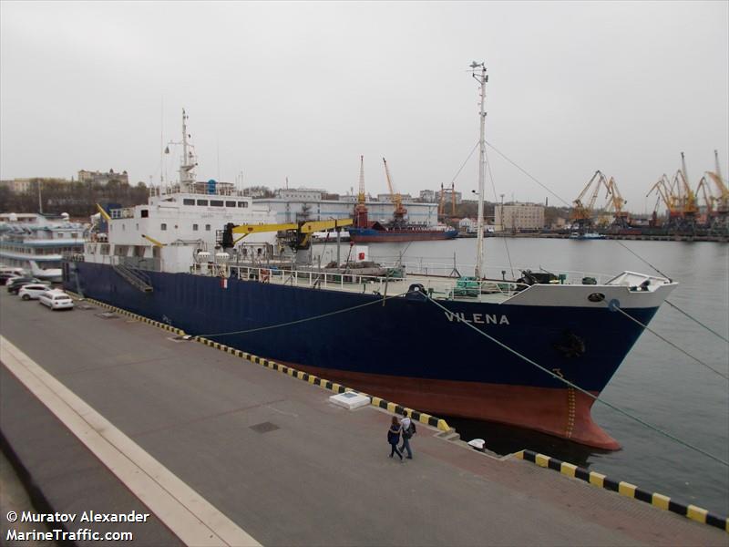 vilena (Ro-Ro Cargo Ship) - IMO 7905481, MMSI 214182117, Call Sign ERUQ under the flag of Moldova