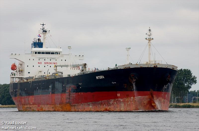 mitera (Oil Products Tanker) - IMO 9380104, MMSI 215470000, Call Sign 9HA5124 under the flag of Malta
