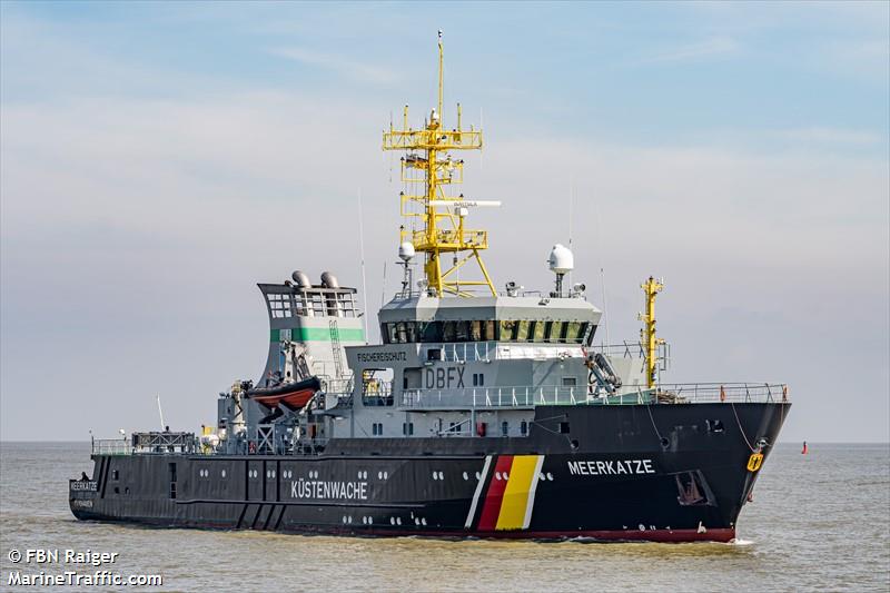 meerkatze (Fishing Support Vessel) - IMO 9421245, MMSI 218762000, Call Sign DBFX under the flag of Germany