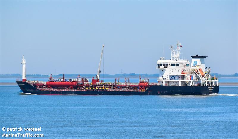 anhout swan (Chemical/Oil Products Tanker) - IMO 9401300, MMSI 219473000, Call Sign OWMK2 under the flag of Denmark