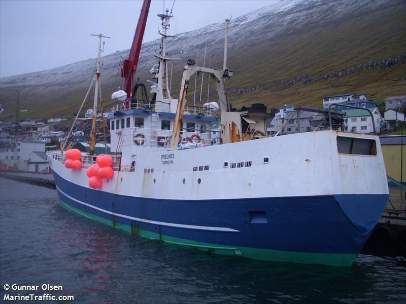 hoyvik (Fish Factory Ship) - IMO 7719985, MMSI 231020000, Call Sign XPSA under the flag of Faeroe Islands