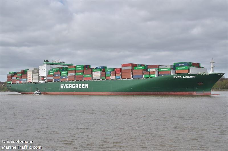 ever linking (Container Ship) - IMO 9629043, MMSI 235098383, Call Sign 2GLI9 under the flag of United Kingdom (UK)