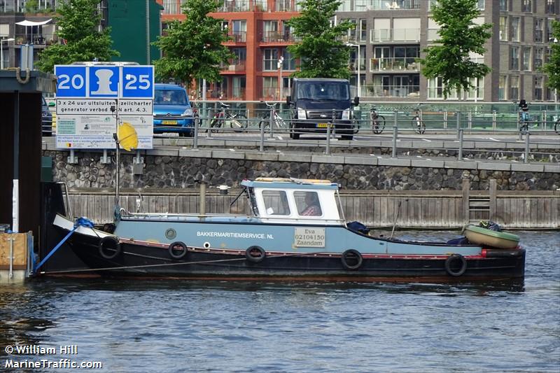 eva (Tug) - IMO , MMSI 244050630, Call Sign PD6153 under the flag of Netherlands