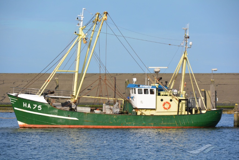 ha75 elizabeth (Fishing Vessel) - IMO 8432273, MMSI 244211000, Call Sign PDWR under the flag of Netherlands