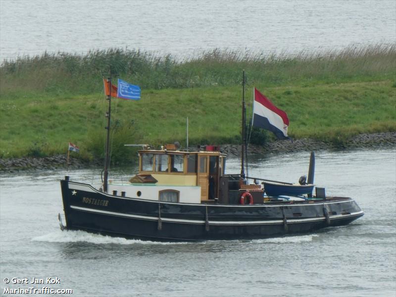 nostalgie (Tug) - IMO , MMSI 244620177, Call Sign PC5137 under the flag of Netherlands