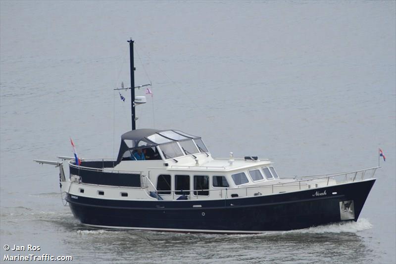 noah (Pleasure craft) - IMO , MMSI 244710688, Call Sign PG3253 under the flag of Netherlands