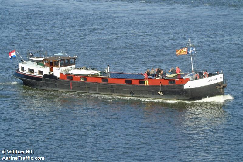 martha (Pleasure craft) - IMO , MMSI 244730653, Call Sign PD7147 under the flag of Netherlands