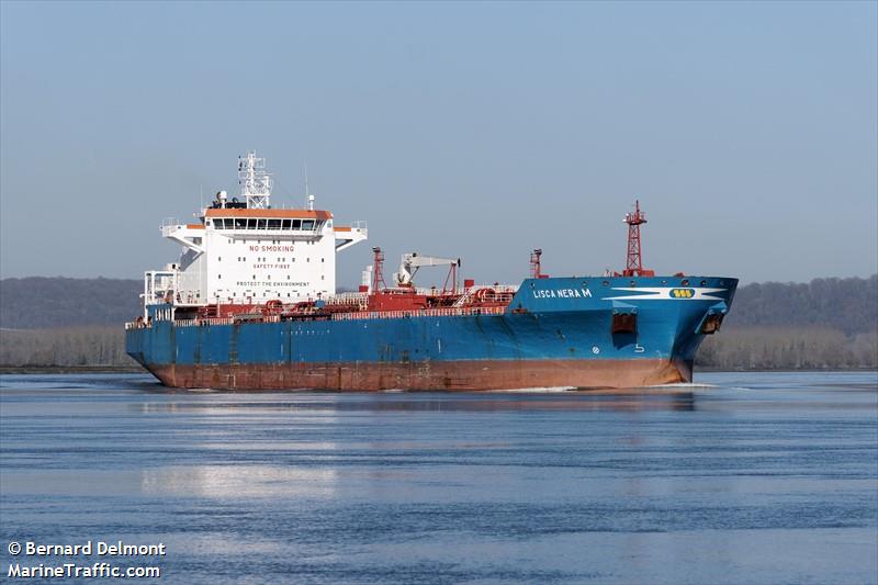 lisca nera m (Chemical/Oil Products Tanker) - IMO 9436692, MMSI 247273700, Call Sign IBGM under the flag of Italy