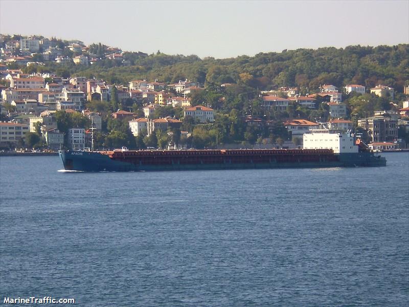 apache (General Cargo Ship) - IMO 8955586, MMSI 248854000, Call Sign 9HTX6 under the flag of Malta