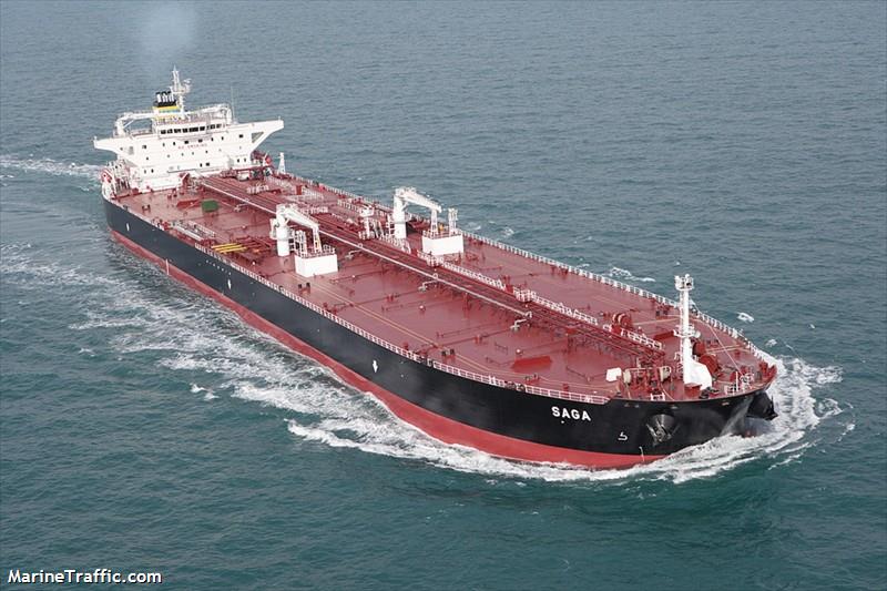 saga (Crude Oil Tanker) - IMO 9528031, MMSI 248964000, Call Sign 9HA2591 under the flag of Malta