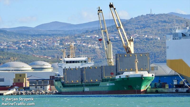 breb cuxhaven (General Cargo Ship) - IMO 9421142, MMSI 255806041, Call Sign CQIQ8 under the flag of Madeira