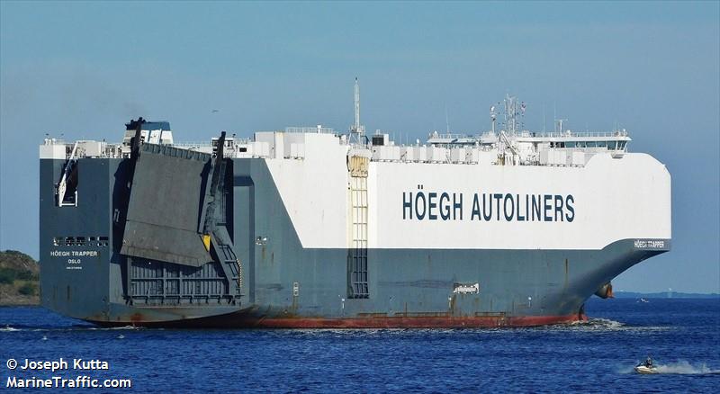 hoegh trapper (Vehicles Carrier) - IMO 9706918, MMSI 258872000, Call Sign LAUM7 under the flag of Norway