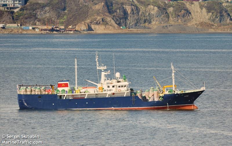 altyn (Fishing Vessel) - IMO 9185114, MMSI 273218310, Call Sign UBAT4 under the flag of Russia