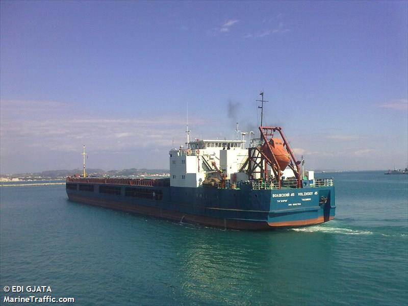 volzhskiy 45 (General Cargo Ship) - IMO 8862703, MMSI 273310130, Call Sign UBNI under the flag of Russia