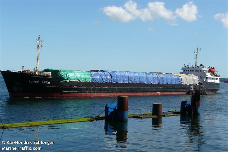 kapitan voronkov (General Cargo Ship) - IMO 8623987, MMSI 273333500, Call Sign UIUB under the flag of Russia