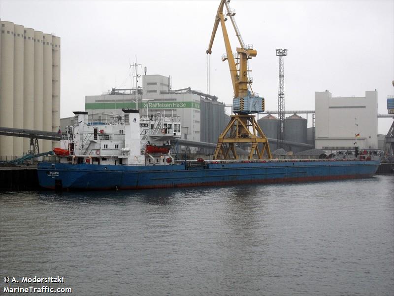 viktor borisov (General Cargo Ship) - IMO 7801908, MMSI 273341110, Call Sign UBVT under the flag of Russia
