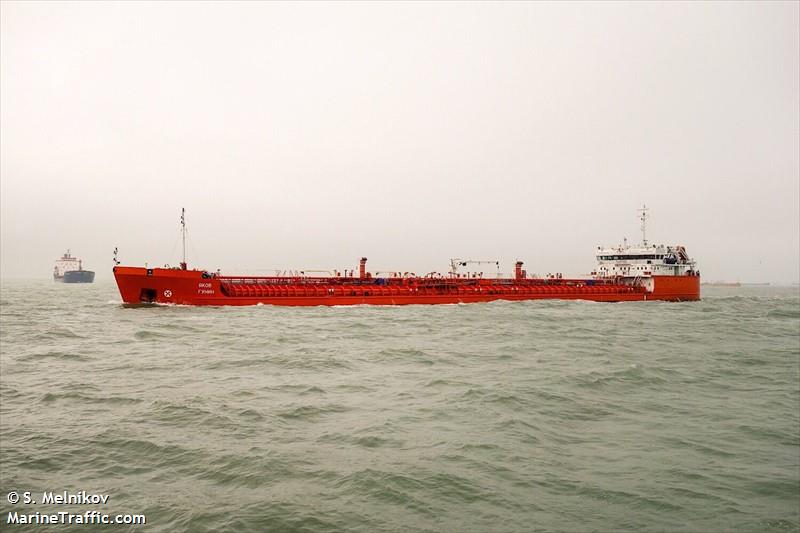 yakov gunin (Crude Oil Tanker) - IMO 9637973, MMSI 273384070, Call Sign UBUO3 under the flag of Russia