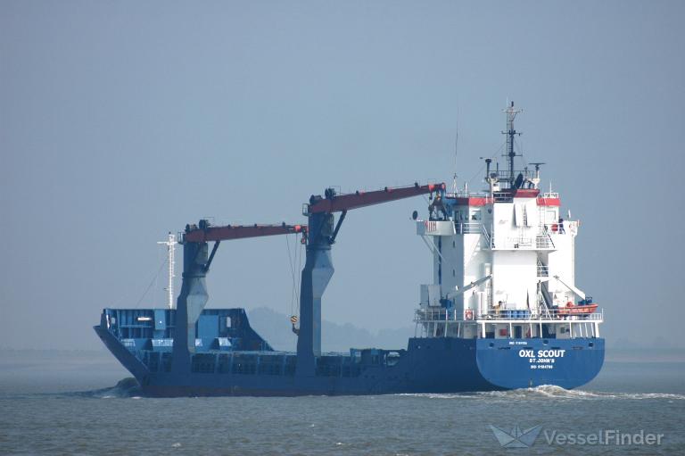 scout (General Cargo Ship) - IMO 9184706, MMSI 304664000, Call Sign V2OR6 under the flag of Antigua & Barbuda