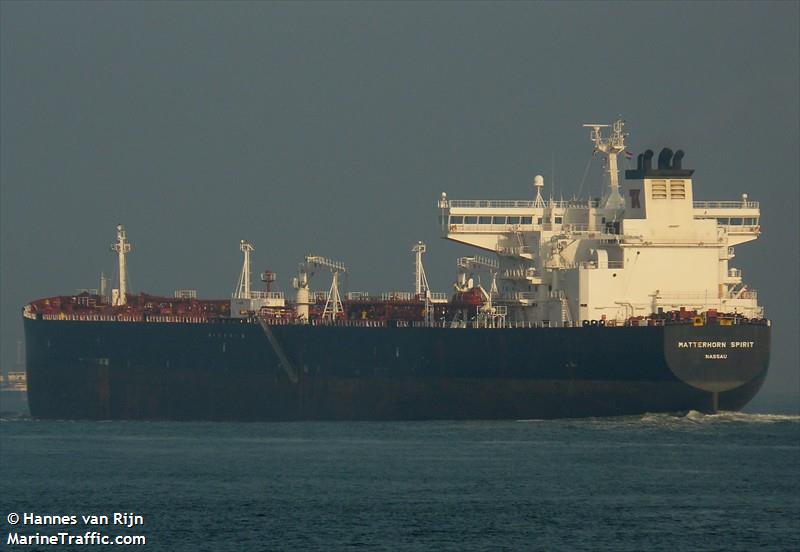 matterhorn spirit (Crude Oil Tanker) - IMO 9291262, MMSI 311816000, Call Sign C6UK6 under the flag of Bahamas