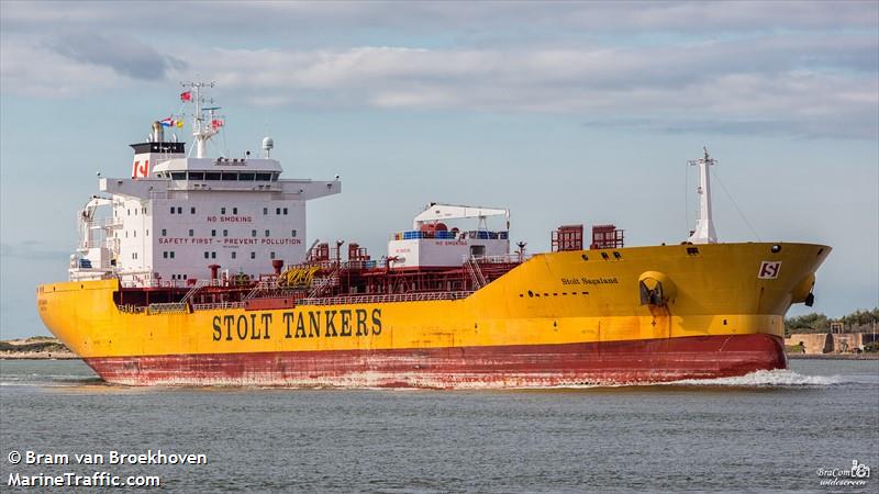 stolt sagaland (Chemical/Oil Products Tanker) - IMO 9352200, MMSI 319282000, Call Sign ZCTV7 under the flag of Cayman Islands