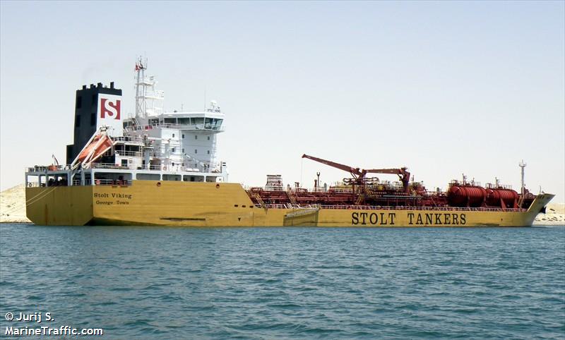 stolt viking (Chemical/Oil Products Tanker) - IMO 9196711, MMSI 319515000, Call Sign ZCON9 under the flag of Cayman Islands