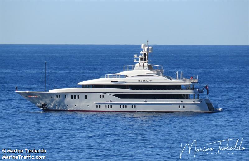 lady kathryn v (Yacht) - IMO 1011068, MMSI 319891000, Call Sign ZGBK under the flag of Cayman Islands