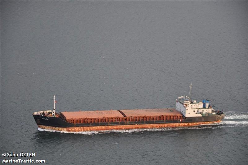 delta (General Cargo Ship) - IMO 8946810, MMSI 341278000, Call Sign V4KT under the flag of St Kitts & Nevis