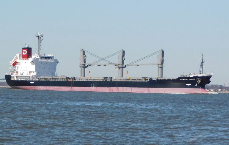 century queen (Bulk Carrier) - IMO 9831531, MMSI 351137000, Call Sign 3FCY under the flag of Panama