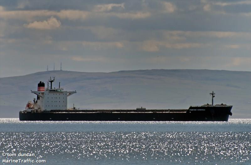 frontier bonanza (Bulk Carrier) - IMO 9511947, MMSI 352071000, Call Sign 3FSG3 under the flag of Panama