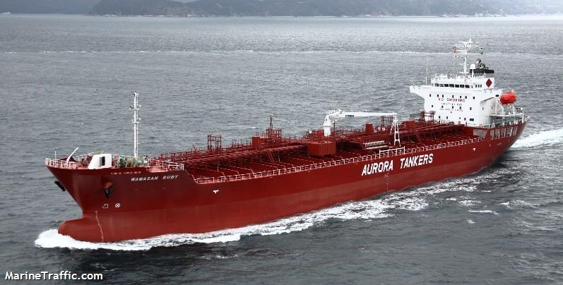 wawasan ruby (Chemical/Oil Products Tanker) - IMO 9477517, MMSI 355619000, Call Sign 3EVU7 under the flag of Panama