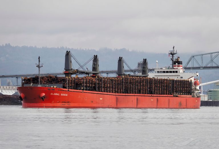 global saikai (Bulk Carrier) - IMO 9343534, MMSI 356566000, Call Sign 3ELY3 under the flag of Panama