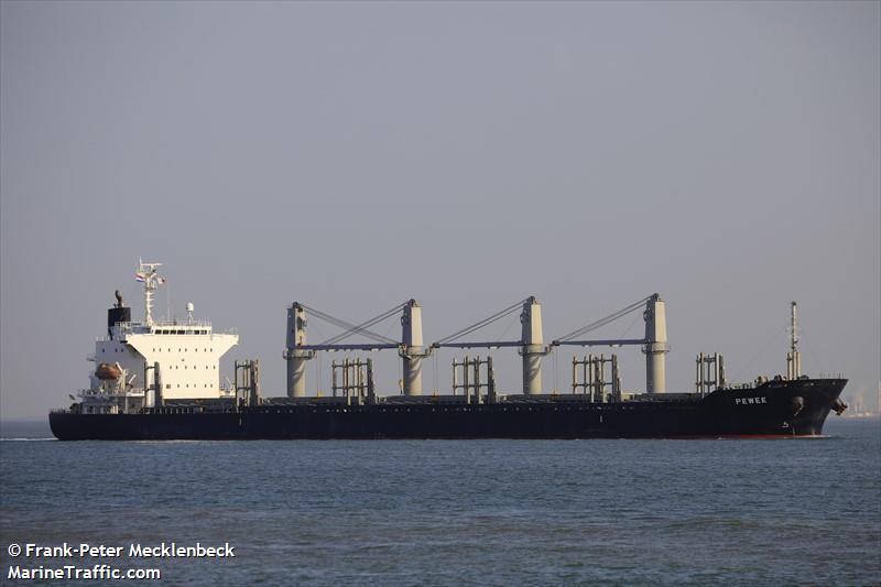 pewee (Bulk Carrier) - IMO 9740160, MMSI 356631000, Call Sign 3FQD8 under the flag of Panama