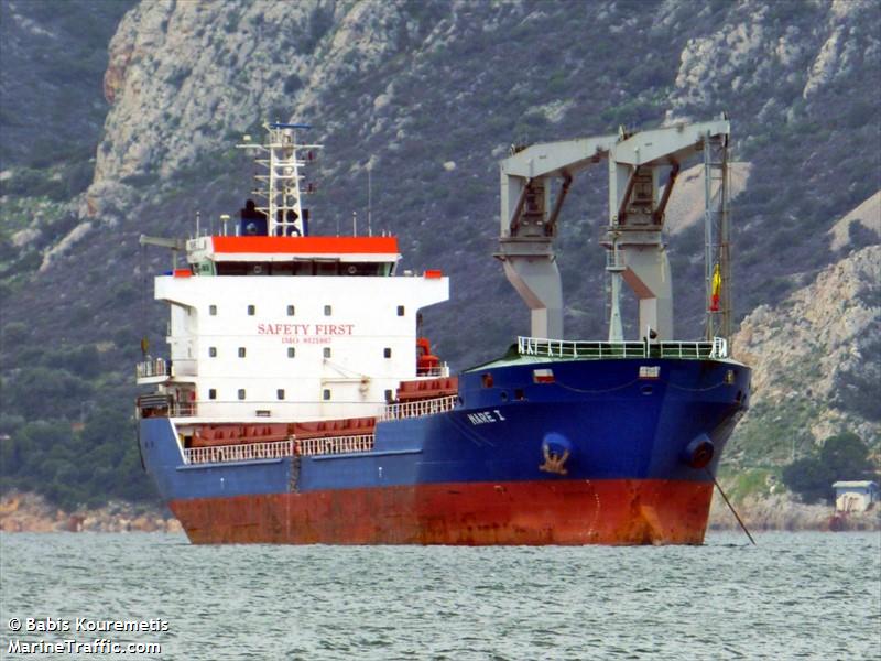 mare i (General Cargo Ship) - IMO 9521887, MMSI 357387000, Call Sign 3FIH6 under the flag of Panama