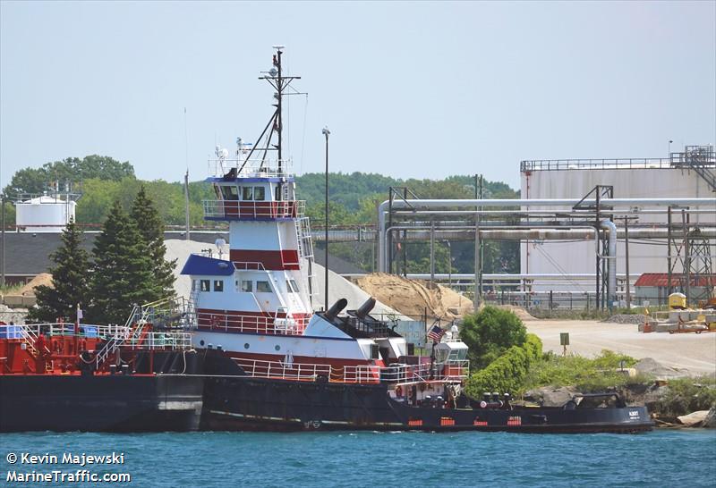 albert (Pusher Tug) - IMO 7517686, MMSI 367159020, Call Sign WDK3153 under the flag of United States (USA)