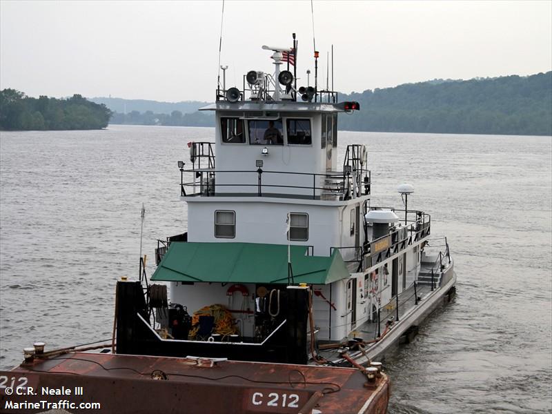 deana woosley (Towing vessel) - IMO , MMSI 367402730, Call Sign WDE8203 under the flag of United States (USA)