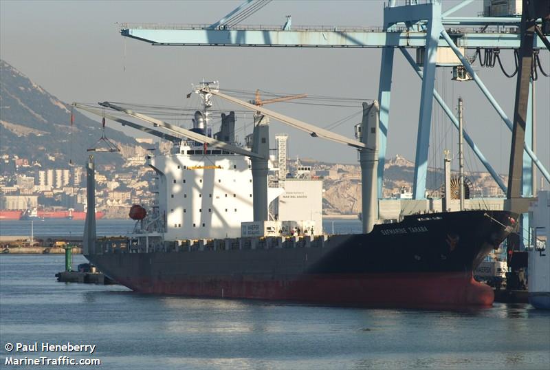 marine taraba (Container Ship) - IMO 9445019, MMSI 370169000, Call Sign 3ERU under the flag of Panama