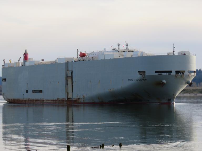 seven seas highway (Vehicles Carrier) - IMO 9238521, MMSI 370363000, Call Sign 3EDJ6 under the flag of Panama