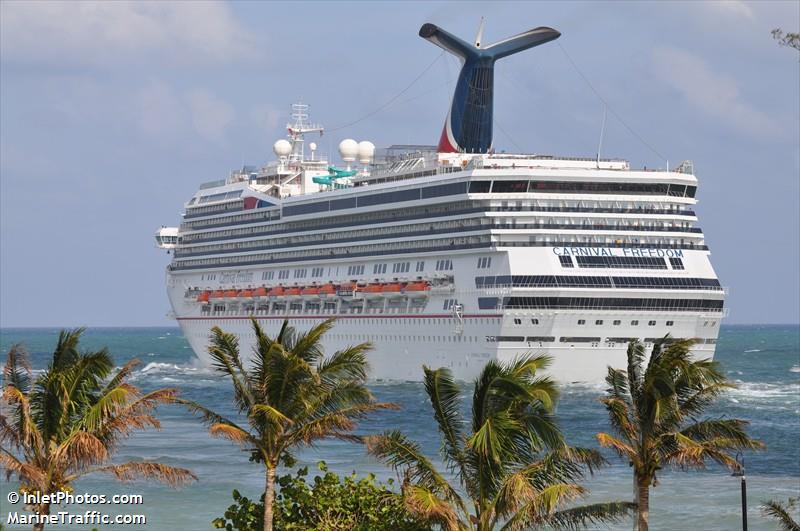 carnival freedom (Passenger (Cruise) Ship) - IMO 9333149, MMSI 371154000, Call Sign 3EBL5 under the flag of Panama