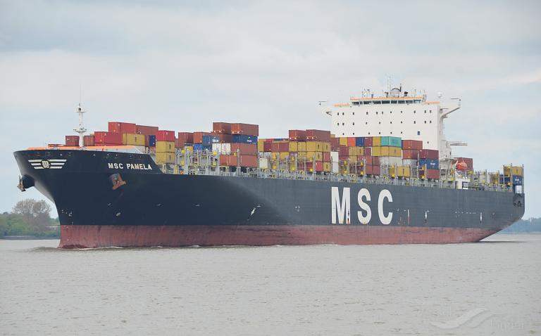 msc pamela (Container Ship) - IMO 9290531, MMSI 371228000, Call Sign 3EBT6 under the flag of Panama