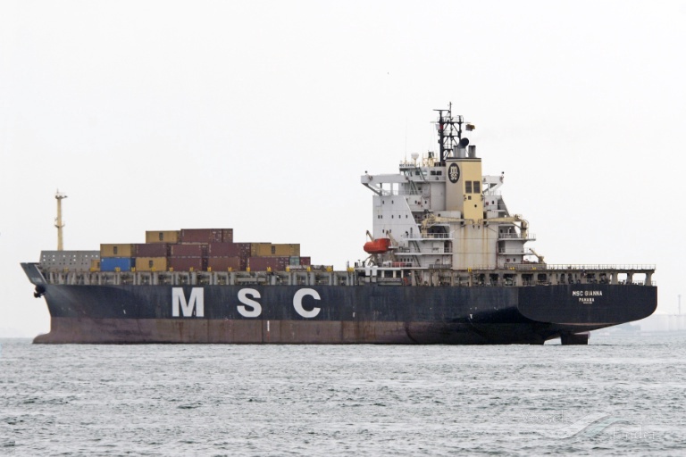 msc gianna (Container Ship) - IMO 9152856, MMSI 371711000, Call Sign 3FZY4 under the flag of Panama