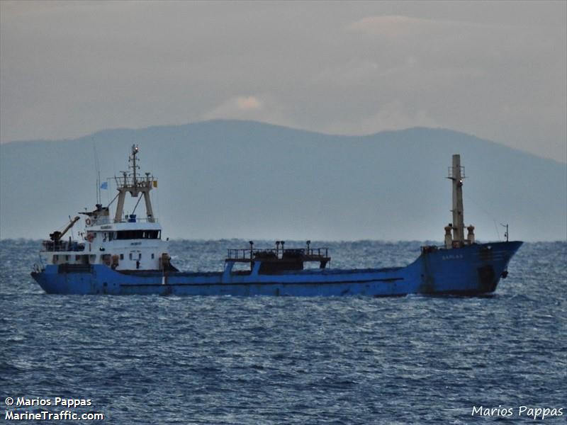 barlas (General Cargo Ship) - IMO 8827430, MMSI 374343000, Call Sign HO9717 under the flag of Panama