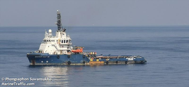 bourbon gulf 101 (Offshore Tug/Supply Ship) - IMO 9372717, MMSI 376627000, Call Sign J8B3676 under the flag of St Vincent & Grenadines