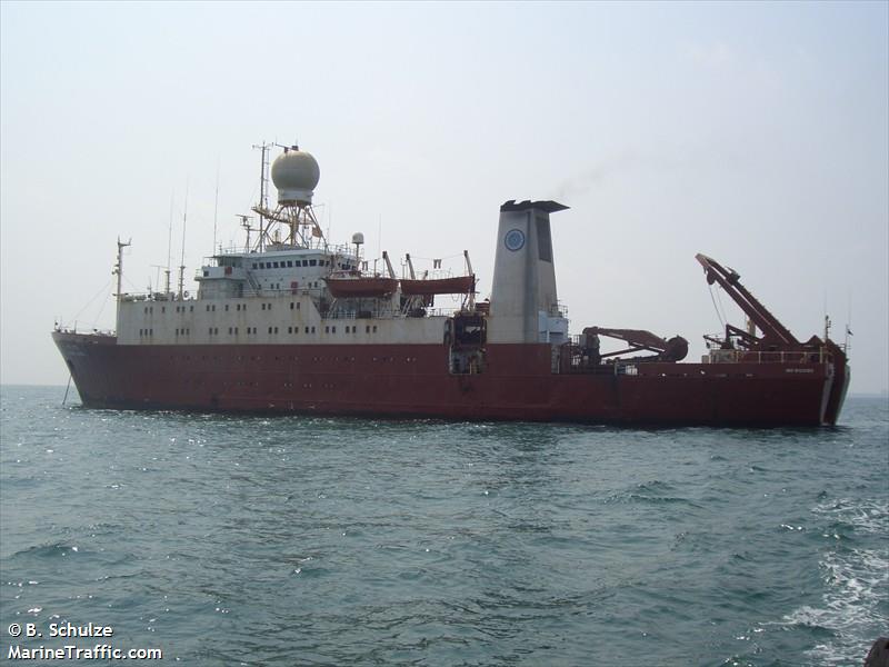 sagarkanya (Research Vessel) - IMO 8123183, MMSI 419320000, Call Sign VTJR under the flag of India
