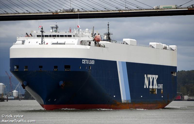cetus leader (Vehicles Carrier) - IMO 9291133, MMSI 431079000, Call Sign 7JZM under the flag of Japan