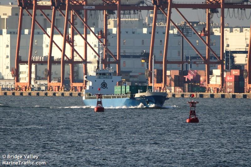 marusumi maru no.11 (General Cargo Ship) - IMO 8954532, MMSI 431501619, Call Sign JL6280 under the flag of Japan