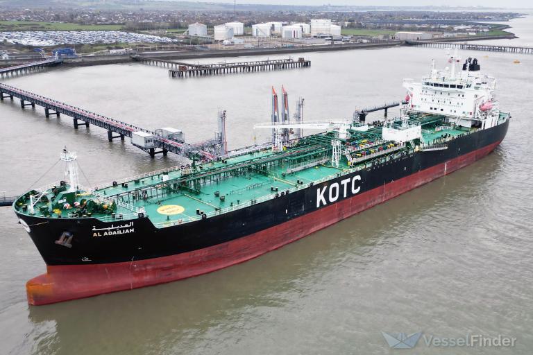 al adailiah (Crude Oil Tanker) - IMO 9856684, MMSI 447276000, Call Sign 9KJX under the flag of Kuwait
