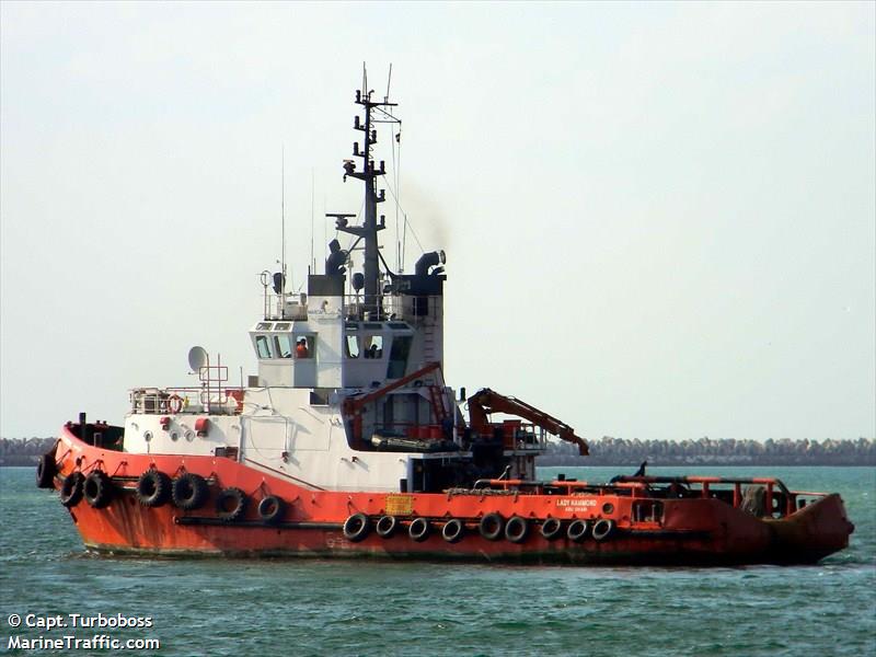 jopetwil 62 (Landing Craft) - IMO 9628403, MMSI 470909000, Call Sign A6E3070 under the flag of UAE